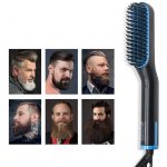 Pente alisador de cabelo masculino