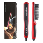 Pente alisador de cabelo ou barba multifuncional, máquina de cuidados capilares