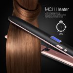 Alisador de cabelo profissional 2 em 1 chapinha ondulação de cabelo liso rápido aquecimento cerâmico