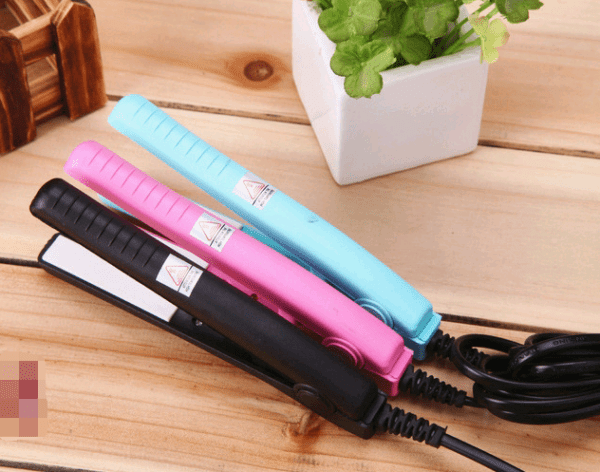 Boneca curling iron mini peruca de alta temperatura ferramenta reta - Image 4